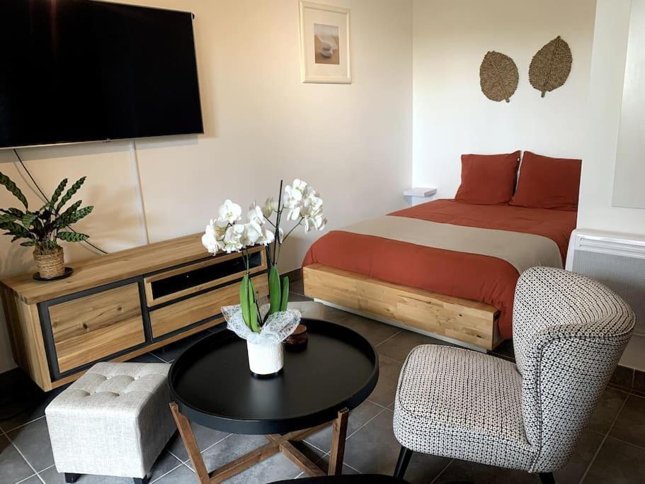 Grand Studio Avec Coin Nuit, Proche Mer Et Montagnes Roquebrune-sur-Argens Buitenkant foto